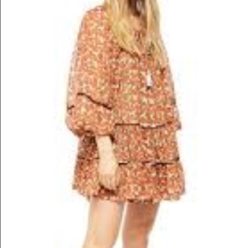 Free People Free Swinging Mini Dress/Tunic Large